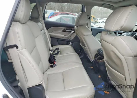 2010 Acura Mdx Advance z USA, uszkodzony, nr VIN 2HNYD2H78AH503142